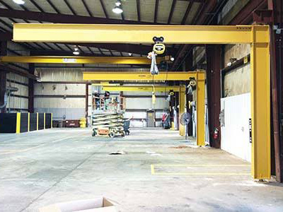 Mast type Jib Crane, Goods Lift Manufacturer