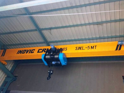 Single Girder EOT Crane, Industrial Hoist Crane Manufacturer